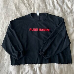 Pure barre crew neck